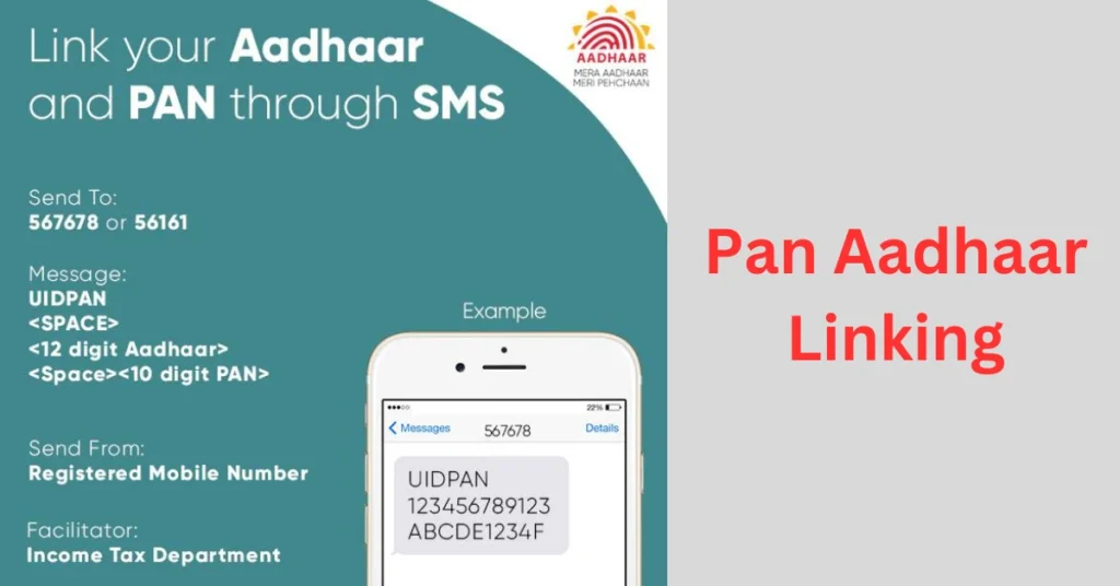 how to link aadhaar with pan card online